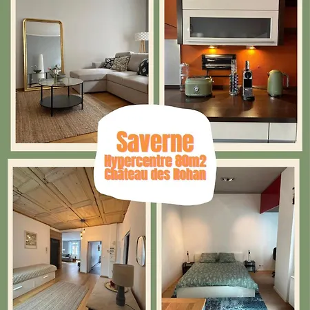 Apartment Hypercentre 80m2, A Deux Pas Du Chateau Des Rohan Saverne